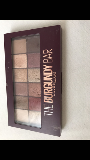 Maybelline Maybelline burgundu bar far paleti