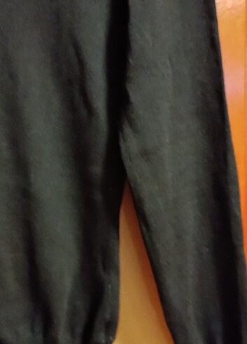 Siyah merserize bluz - Görsel 6