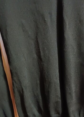 Siyah merserize bluz - Görsel 7