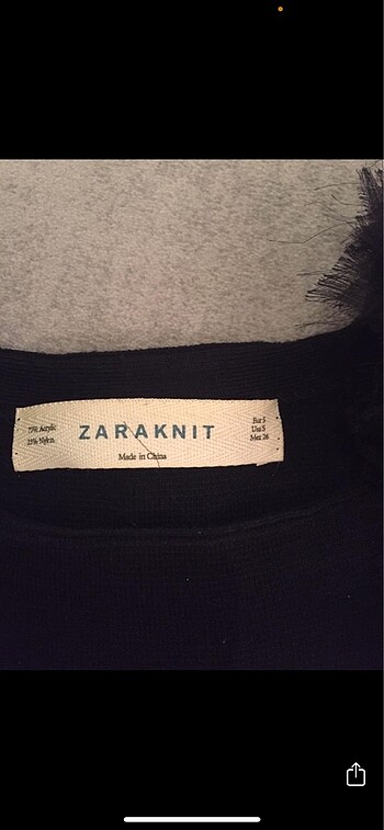 s Beden Zara triko elbise