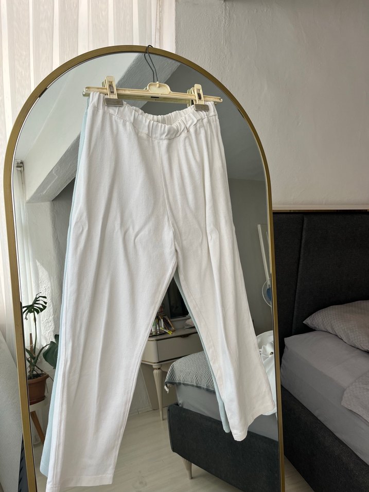 Beyaz Midi Kadın Takım Elbise - Görsel 3