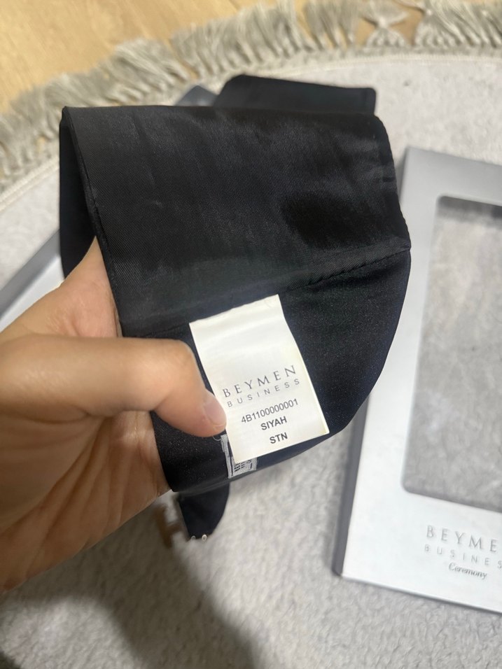 Beymen Business Damat Kuşağı Papyonu ve Kol düğmesi - Görsel 4