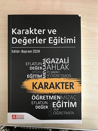 Karakter ve değerler eğitimi
