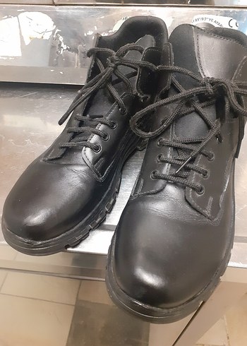 2 ADET DERI Siyah Tokalı Erkek Biker Botları - Görsel 2