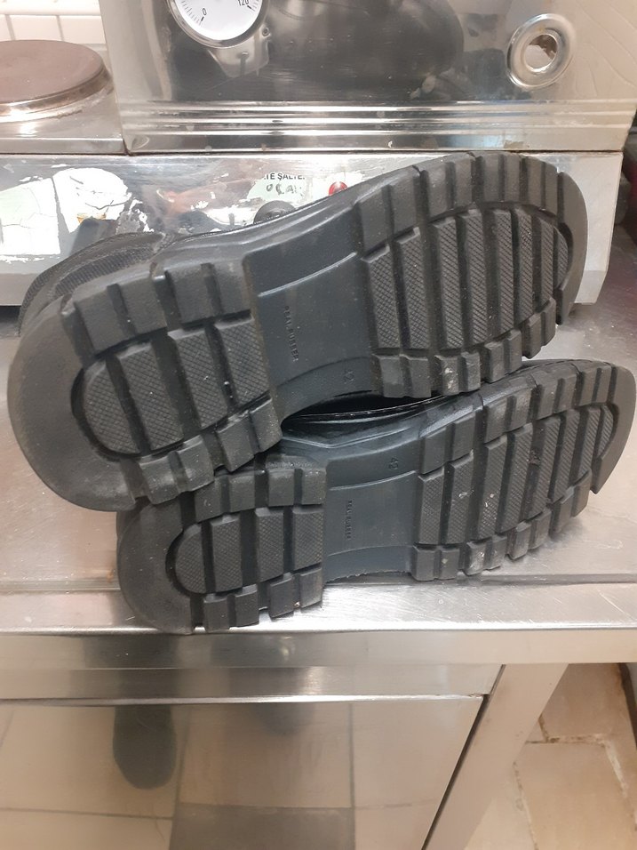 2 ADET DERI Siyah Tokalı Erkek Biker Botları - Görsel 4