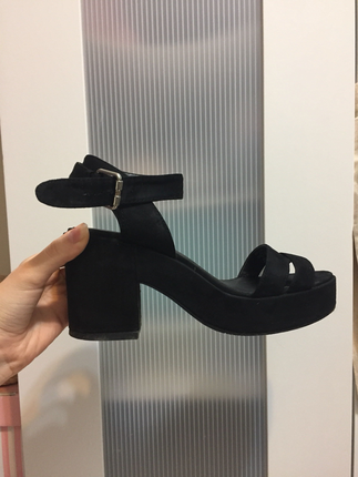 Bershka Bershka Topuklu Süet