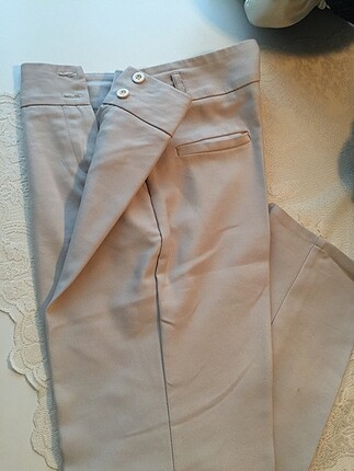 Mango Krem pantolon