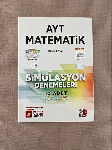 3D ayt mat deneme