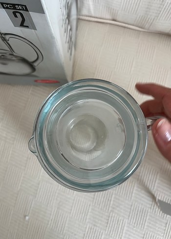  Beden beyaz Renk Paşabahçe Oasis 2 Parça Sürahi ve Bardak Seti