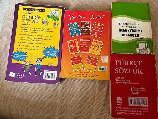 4 adet sözlük - Görsel 2