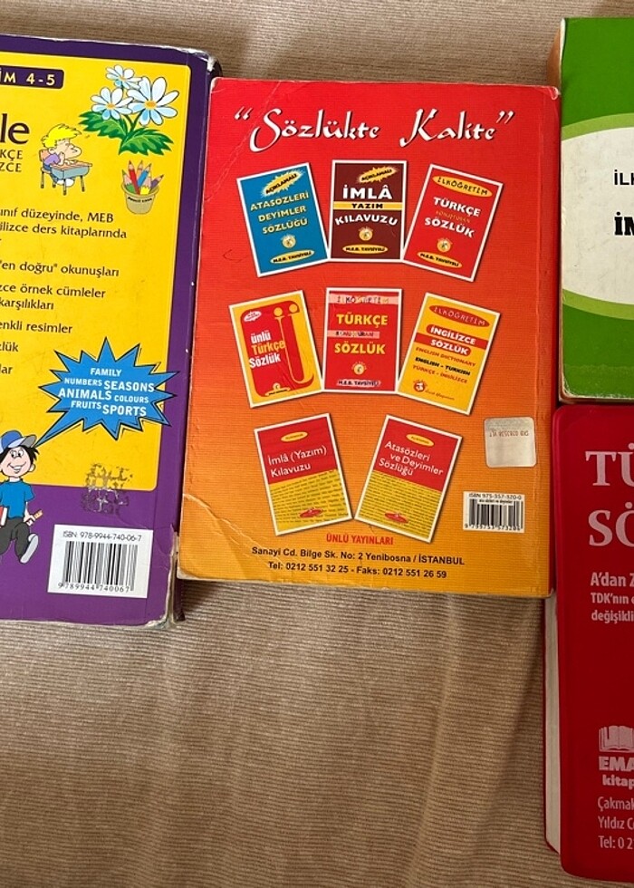 4 adet sözlük - Görsel 2