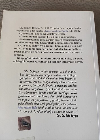 Beden Ağaç Yaşken Eğilir Dr.James Dobson