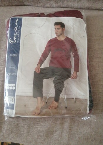 Erkek Uzun Kollu Rahat Pijama Takımı - Görsel 5