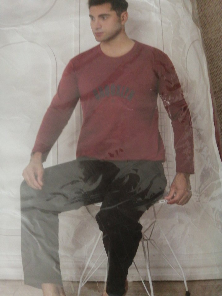 Erkek Uzun Kollu Rahat Pijama Takımı - Görsel 4