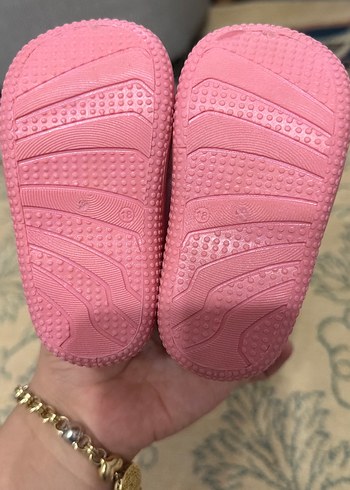 Kız Çocuk Pembe Minnie Baskılı Sıcak Terlik - Görsel 2