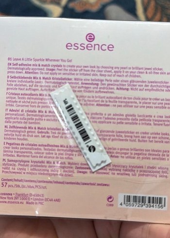 Essence Pembe Kristal Süslemeleri - Görsel 2