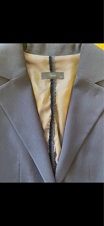 l Beden lacivert Renk Blazer ceket