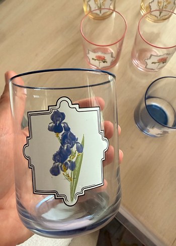 Pastel Renkli Çoklu Tabak ve Bardak Seti - Görsel 6