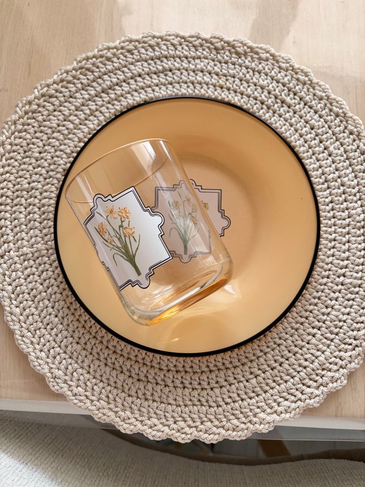 Pastel Renkli Çoklu Tabak ve Bardak Seti - Görsel 5