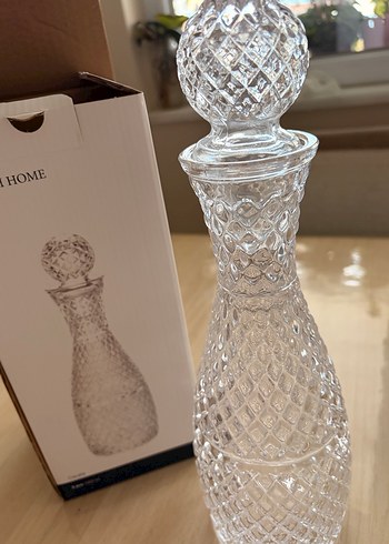 English Home Beyaz Gri Vazo - Görsel 2