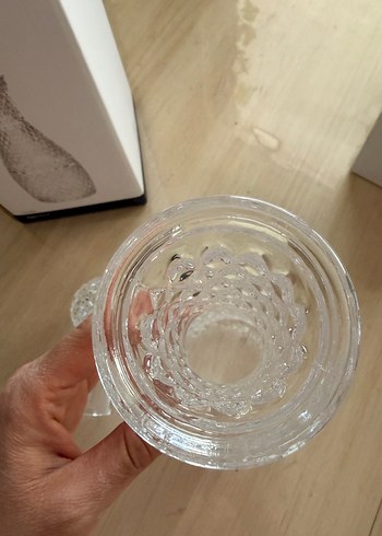 English Home Beyaz Gri Vazo - Görsel 5