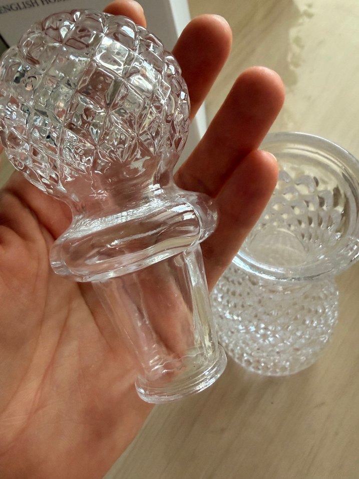 English Home Beyaz Gri Vazo - Görsel 3