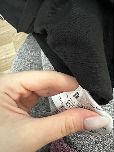 l Beden siyah Renk Calvin Klein Yeni Sezon Sıfır T-shirt