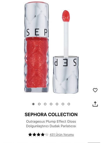 Sephora outrageous gloss 10 numara - Görsel 3