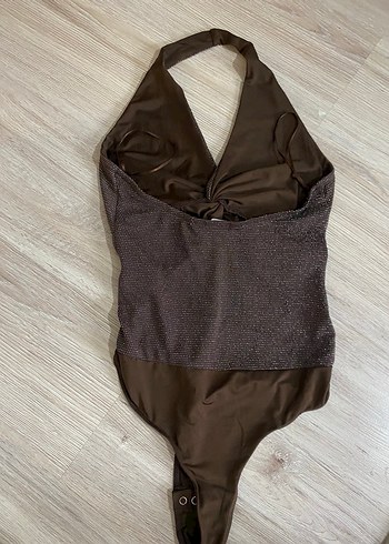 Kahverengi Body suit - Görsel 4