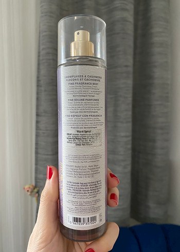 Bath & Body Works Snowflakes & Cashmere Vücut Kremi Vücut Spreyi - Görsel 3