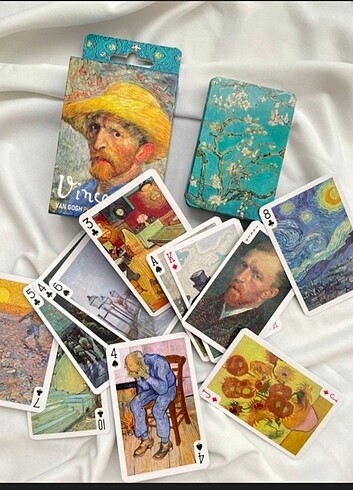 Van Gogh iskambil Destesi, İskambil Kağıdı 