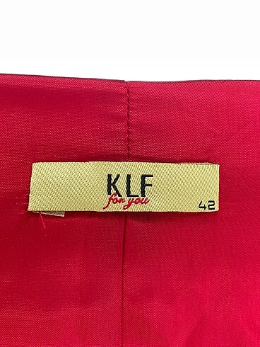 42 Beden kırmızı Renk KLF Kısa Elbise %70 İndirimli.