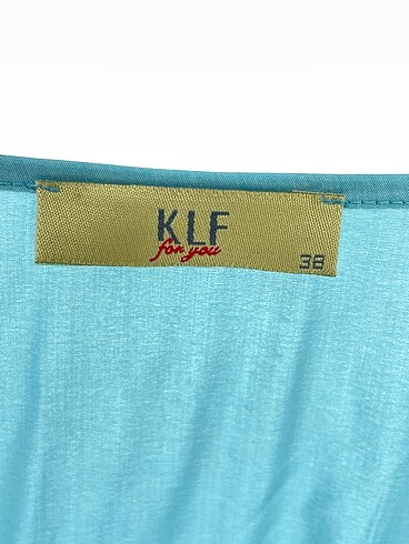 38 Beden mavi Renk KLF Bluz %70 İndirimli.