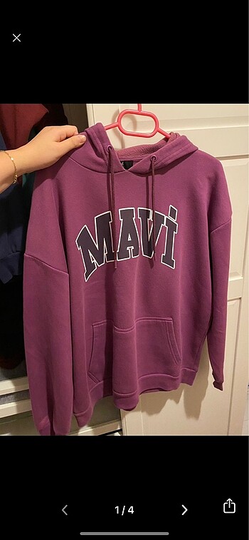 Mavi Mor Sweatshirt