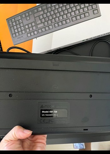 Siyah Kablolu Standart Klavye - Görsel 2