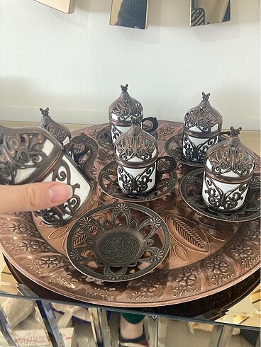 Diğer Bakır fincan takımı