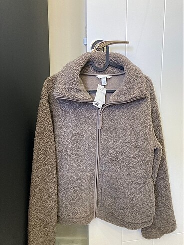 s Beden kahverengi Renk H&M peluş ceket