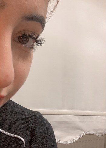 Bej Kutuda Gri Takma Kirpik - Görsel 5