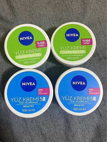 Nivea yüz kremi