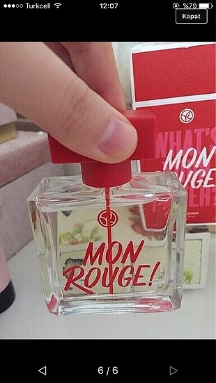 YVES ROCHER MON ROUGE 50 ml PARFÜM