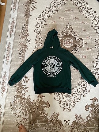 KOYU YEŞİL SWEATSHIRT