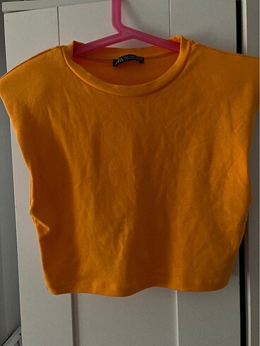 Zara sıfır kol crop