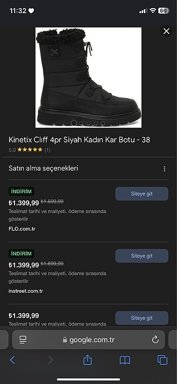 Kinetix Kar botu