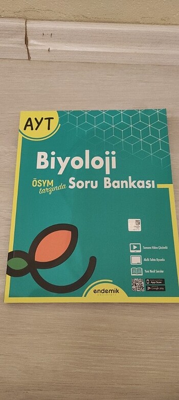Ayt biyoloji soru Bankası endemik yayınları 