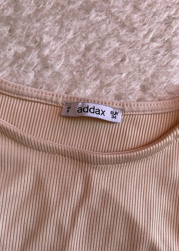xs Beden Bej Kolsuz Crop Top