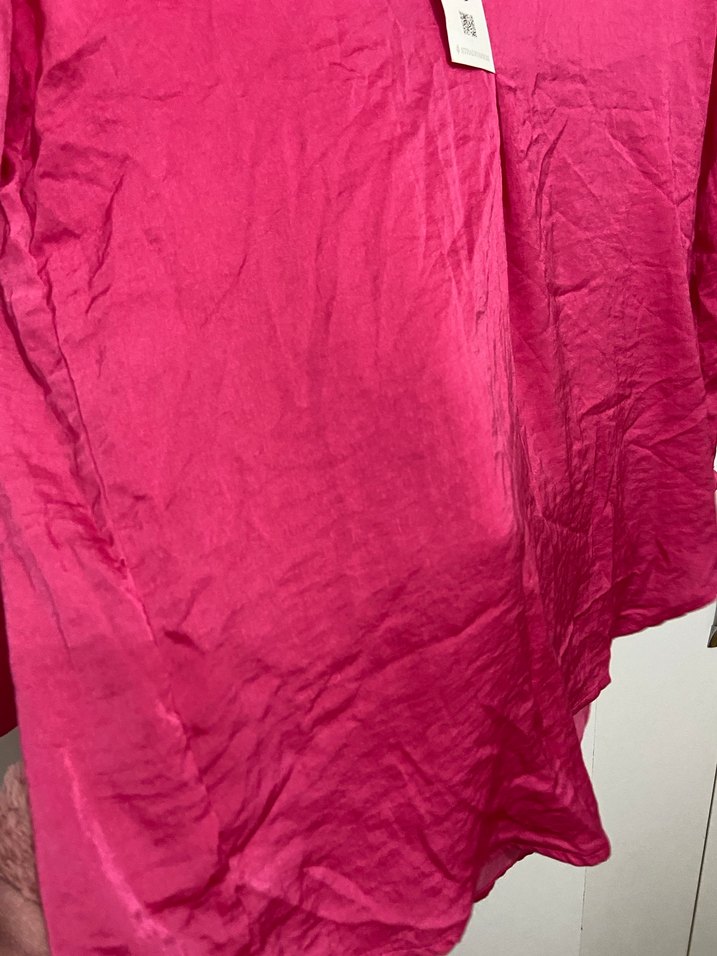Stradivarius pembe gömlek - Görsel 3