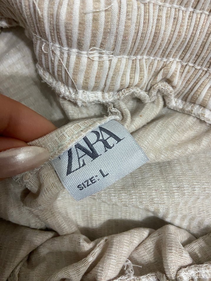 Beyaz Kadın Zara Pantolon - Görsel 2