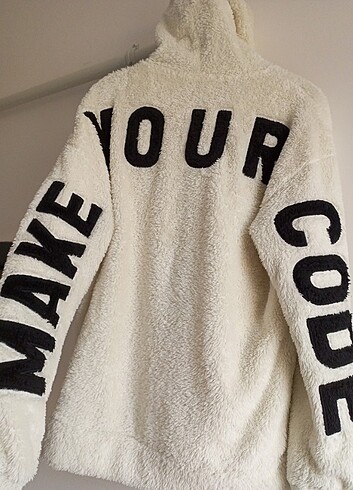 LC Waikiki kapüşonlu peluş sweatshirt 
