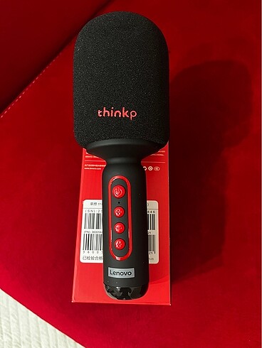 Lenovo Thinkplus M2 Karaoke Bluetooth Mikrofon ve hoparlör