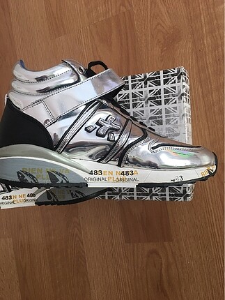 37 Beden gri Renk PremiTa Sneakers